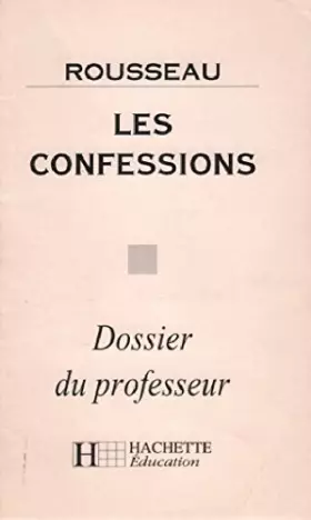 Couverture du produit · LES CONFESSIONS GUIDE PROF