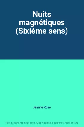 Couverture du produit · Nuits magnétiques (Sixième sens)