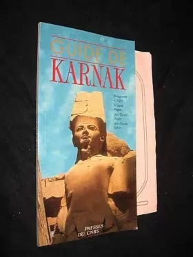 Couverture du produit · Guide de Karnak