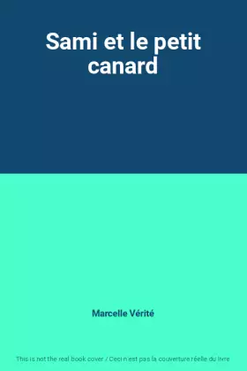 Couverture du produit · Sami et le petit canard