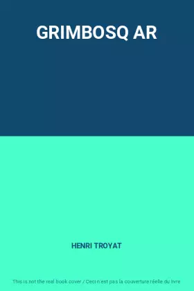 Couverture du produit · GRIMBOSQ AR