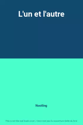 Couverture du produit · L'un et l'autre