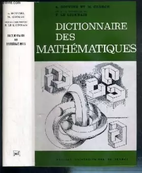 Couverture du produit · Dictionnaire des mathématiques