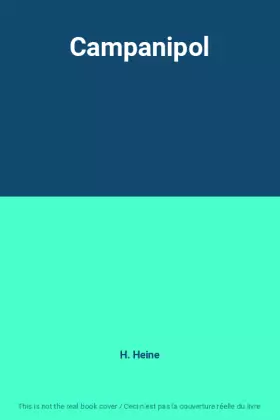 Couverture du produit · Campanipol