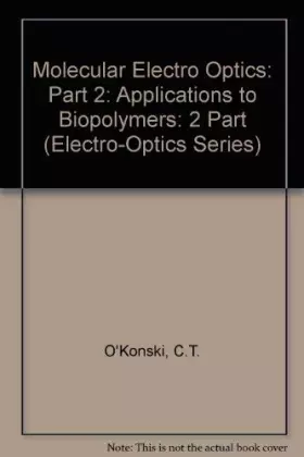 Couverture du produit · Molecular Electro Optics