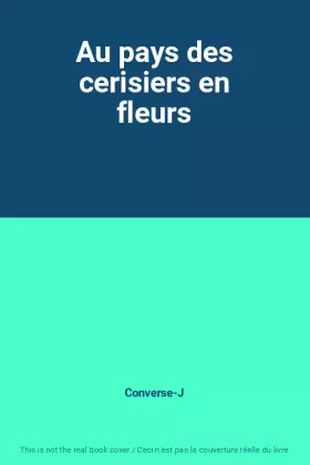 Couverture du produit · Au pays des cerisiers en fleurs
