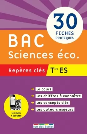 Couverture du produit · Repères clés : Bac Sciences éco., Term L, ES, S