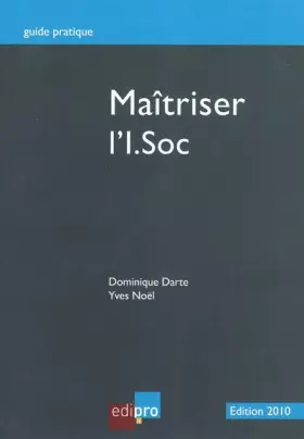 Couverture du produit · Maîtriser l'I.Soc