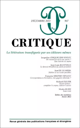 Couverture du produit · Critique 907