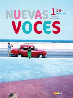 Couverture du produit · Nuevas Voces 1re - Manuel format compact + CD mp3