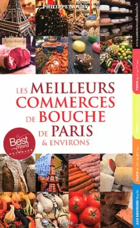 Couverture du produit · Les meilleurs commerces de bouche de Paris & environs