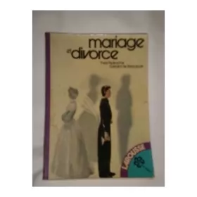Couverture du produit · Mariage et divorce
