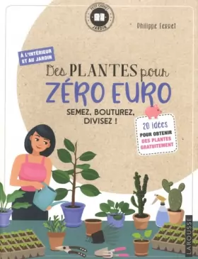 Couverture du produit · Des plantes pour zéro euro
