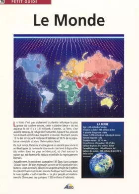 Couverture du produit · Le monde