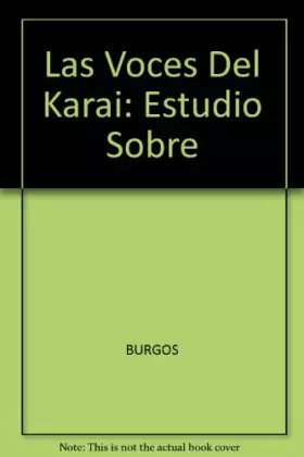 Couverture du produit · TEMAS FORMAS LITERATURA/LAS VOCES DEL KARAI