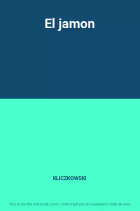 Couverture du produit · El jamon