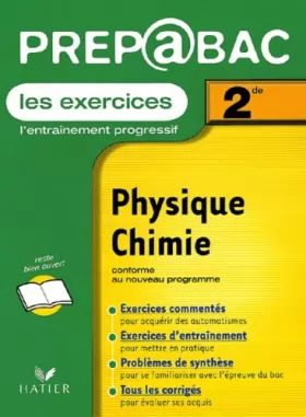 Couverture du produit · Prépabac, les exercices : Physique - Chimie, 2nde