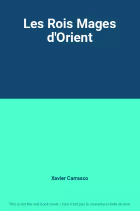 Couverture du produit · Les Rois Mages d'Orient