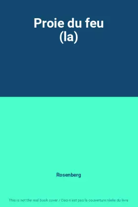 Couverture du produit · Proie du feu (la)