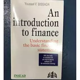 Couverture du produit · Introduction to Finance