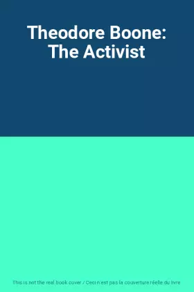 Couverture du produit · Theodore Boone: The Activist