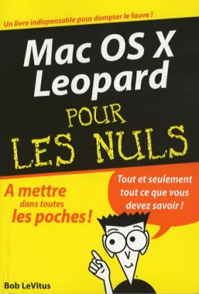 Couverture du produit · MAC OS X LEOPARD POC PR NULS
