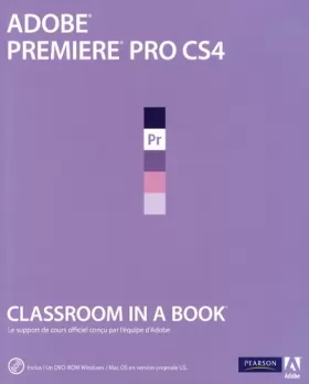 Couverture du produit · Premiere Pro CS4