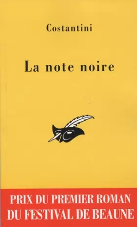 Couverture du produit · La Note noire (Prix du 1er roman policier du festival de Beaune)