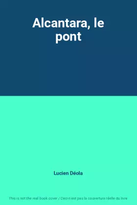 Couverture du produit · Alcantara, le pont