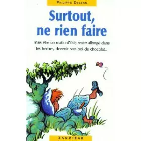 Couverture du produit · Surtout, ne rien faire