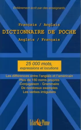 Couverture du produit · Dictionnaire de Poche Anglais/Français-Francais/Anglais