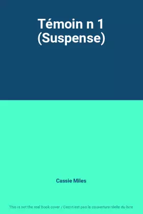 Couverture du produit · Témoin n 1 (Suspense)