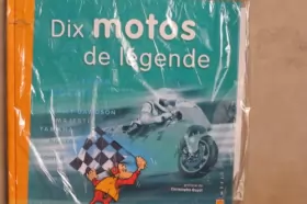 Couverture du produit · Dix motos de légende - inclus deux planches de 10 timbres