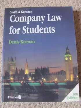 Couverture du produit · Smith and Keenan's Company Law for Students