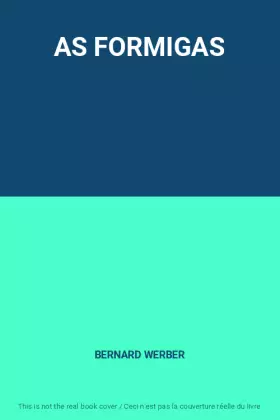 Couverture du produit · AS FORMIGAS