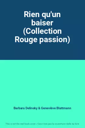 Couverture du produit · Rien qu'un baiser (Collection Rouge passion)