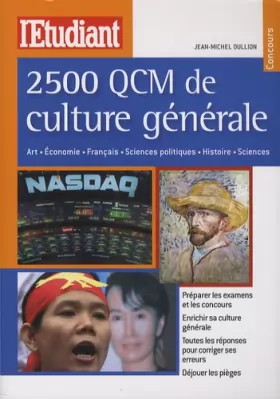 Couverture du produit · 2500 QCM de culture générale