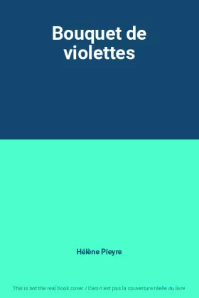 Couverture du produit · Bouquet de violettes