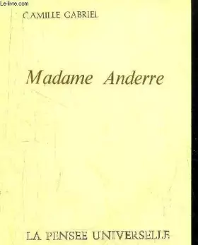 Couverture du produit · Madame Anderre