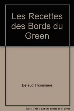 Couverture du produit · Les Recettes des Bords du Green