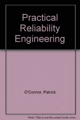 Couverture du produit · Practical Reliability Engineering