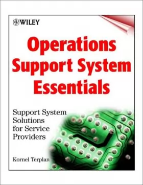 Couverture du produit · OSS Essentials: Support System Solutions for Service Providers