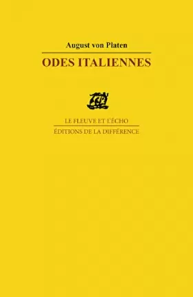 Couverture du produit · Odes italiennes: Poèmes