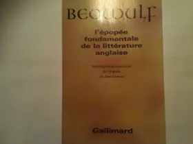 Couverture du produit · Beowulf : L'épopée fondamentale de la littérature anglaise