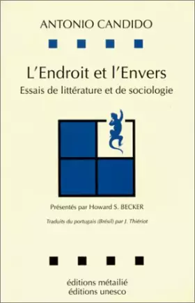 Couverture du produit · L'Endroit et l'envers. Essais de littérature et de sociologie