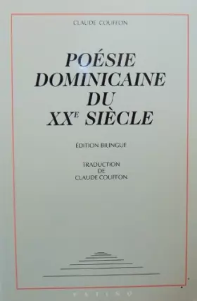 Couverture du produit · Poésie Dominicaine xx siècle