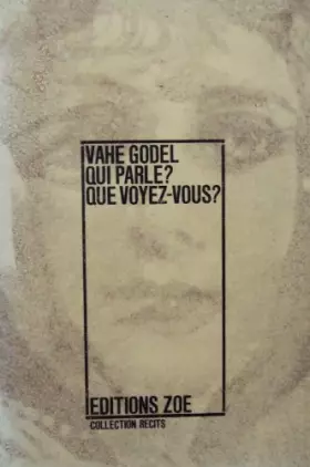 Couverture du produit · Qui parle? Que voyez-vous?