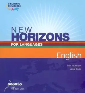 Couverture du produit · New horizons for languages English (1Cédérom)