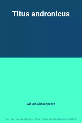 Couverture du produit · Titus andronicus