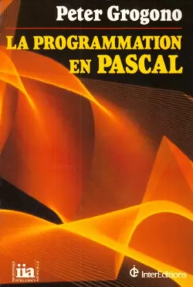 Couverture du produit · La Programmation en Pascal
